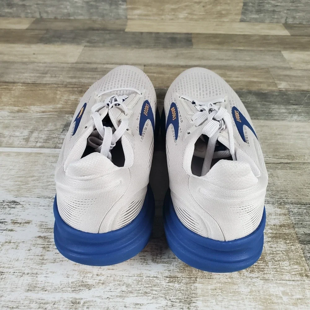 Brooks Revel 8 Mens Shoes Sz 10 D Moonbeam Blue Taffy Mesh Lace Up Sneakers